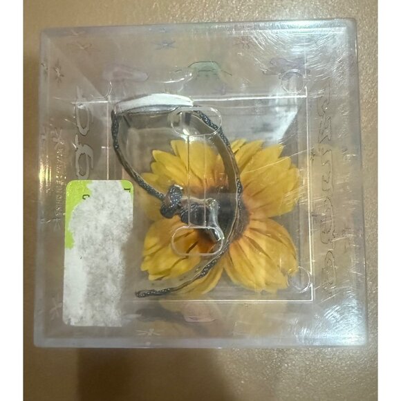 Mudd Womens Watch With Yellow Sunflower Case Blue & Brown Strap Quartz Movement main image 16